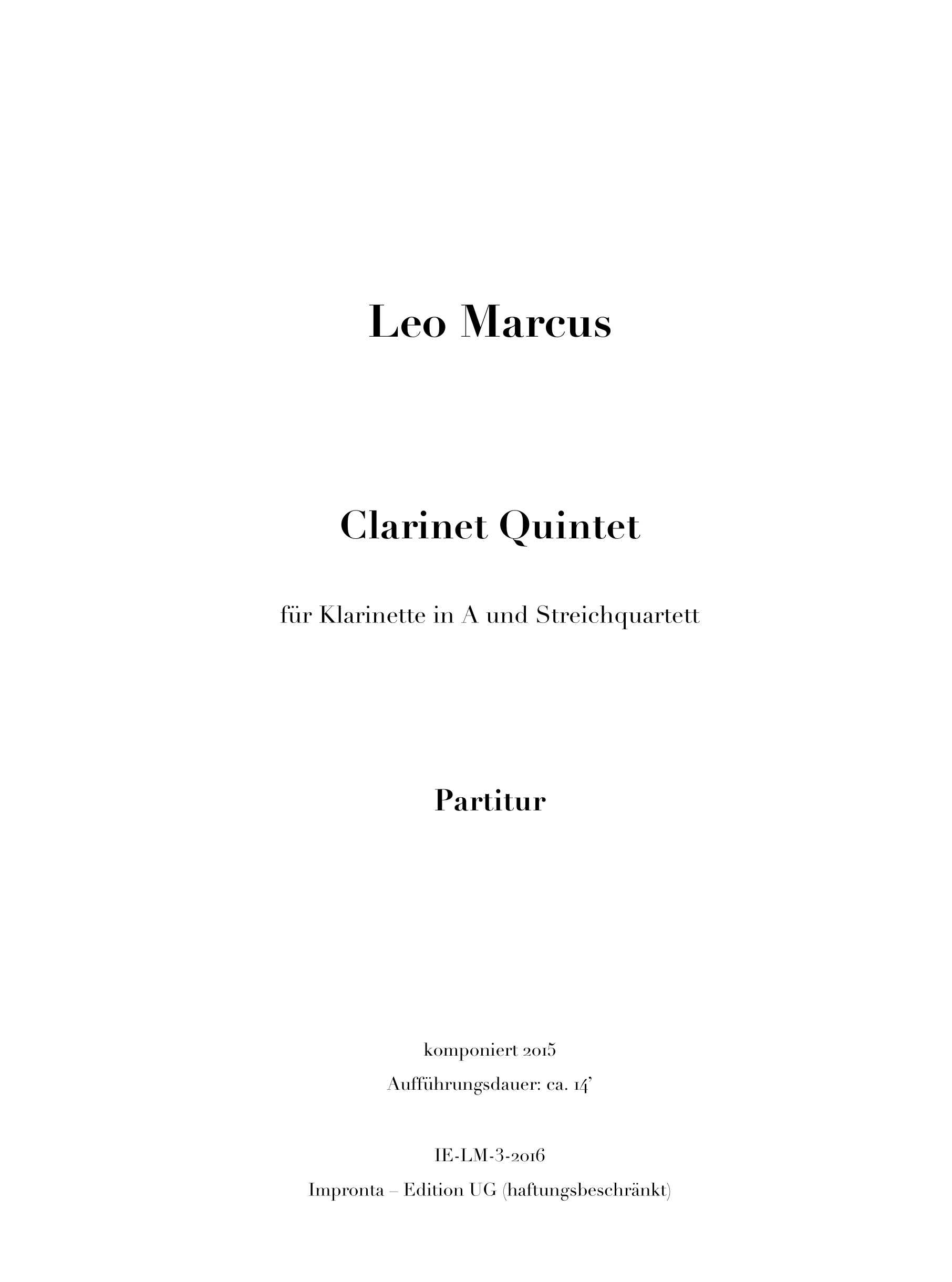 160914 Clarinet Quintet Partitur KOMPLETT 230_310 01